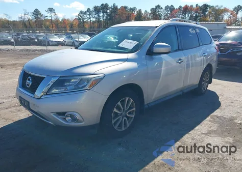 2015 Nissan Pathfinder Sv from USA, damaged, VIN 5N1AR2MM4FC711299